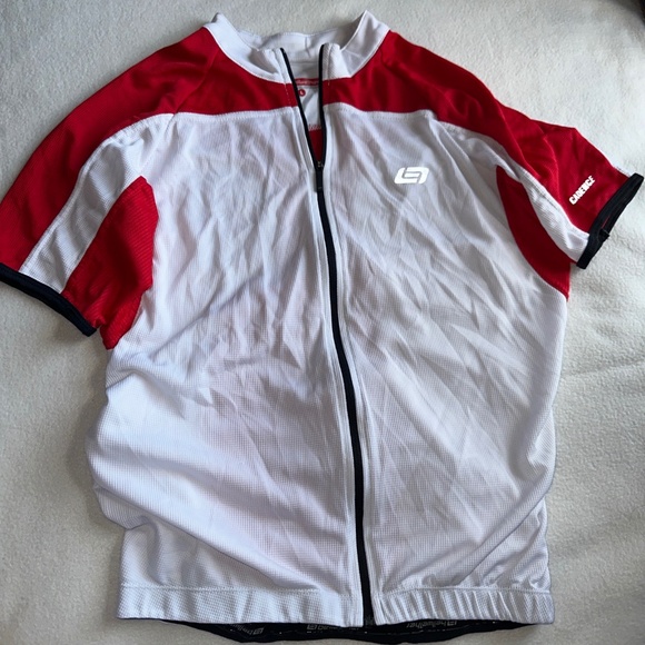 Bellwether Men's Technical Cycling Jersey Zip Black White Red Size XL NWT Elite - Picture 1 of 5